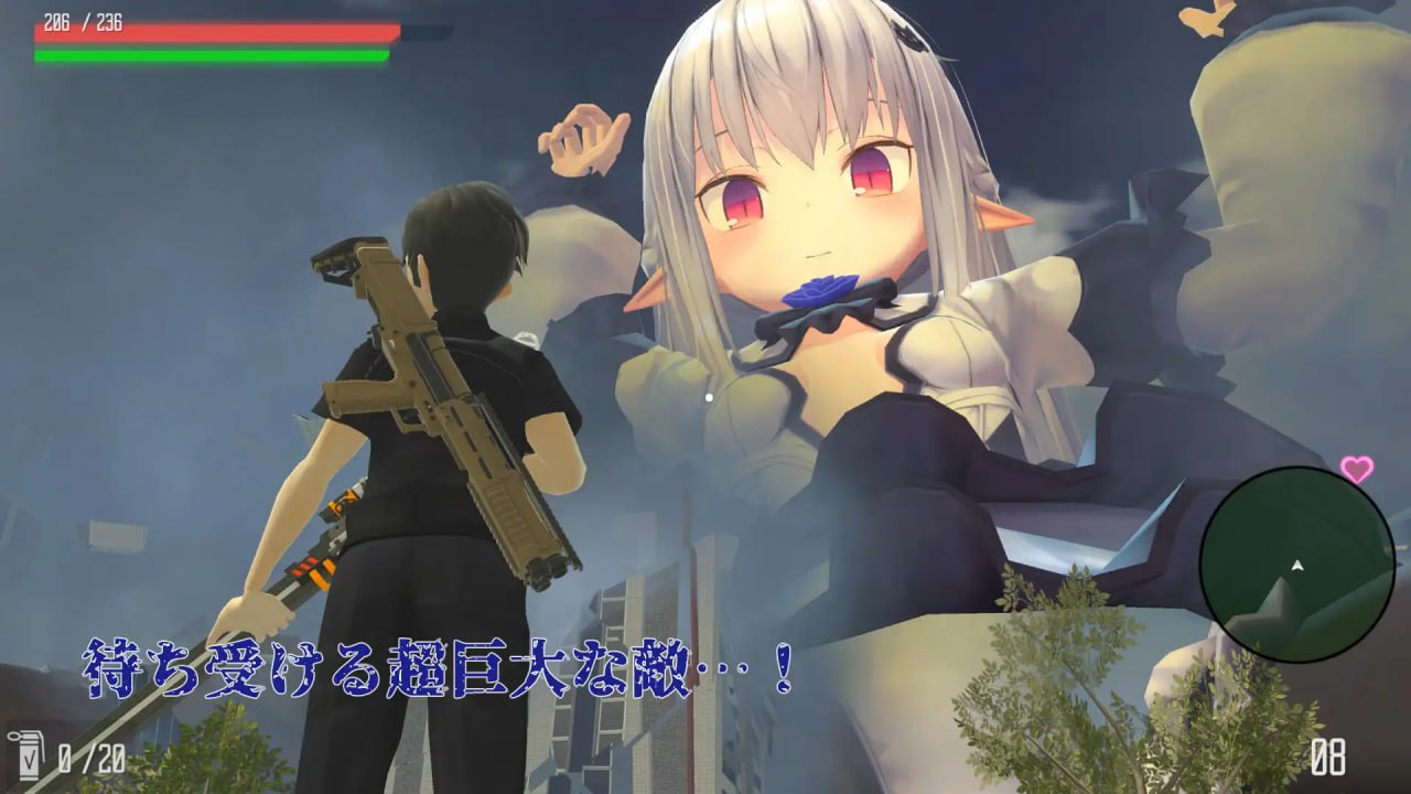 【3D/官中】巨大娘抵抗军【PC/1.2G】