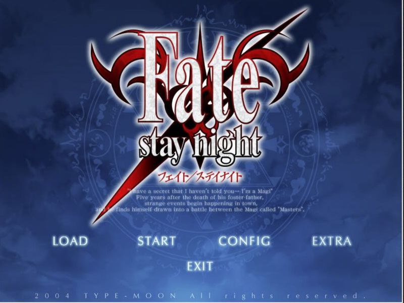 [ADV/官中/CV/fate]命运之夜/Fate Stay Night[PC/3.7G]-I社中国-illusion中国-I社游戏-illusion中文汉化网