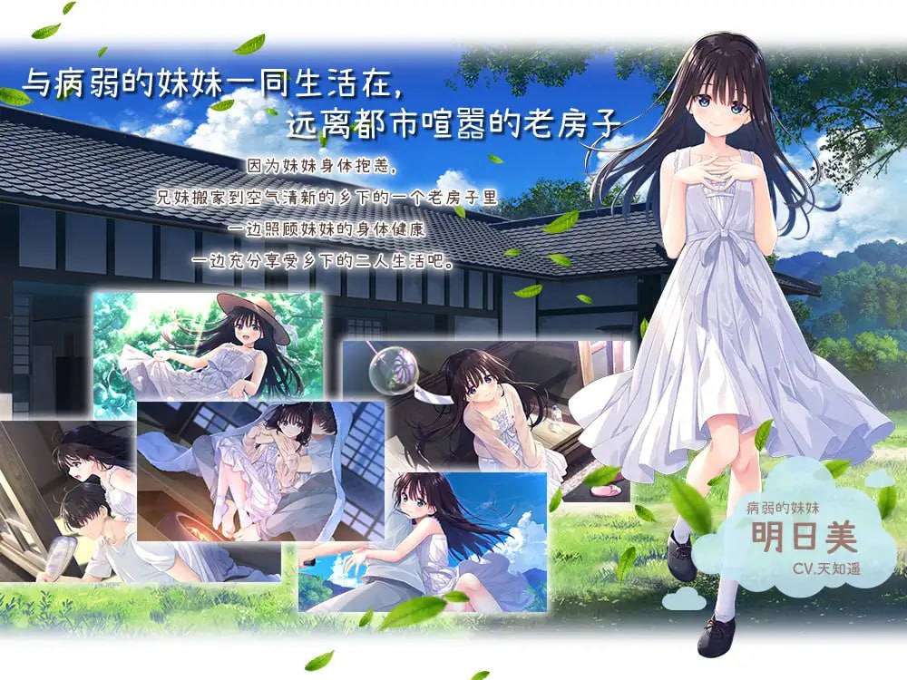 【爆款/精品/RPG/中文/CV/全CG存档】痴情哥哥与病弱妹妹的乡间生活【PC/8.8G/更新】