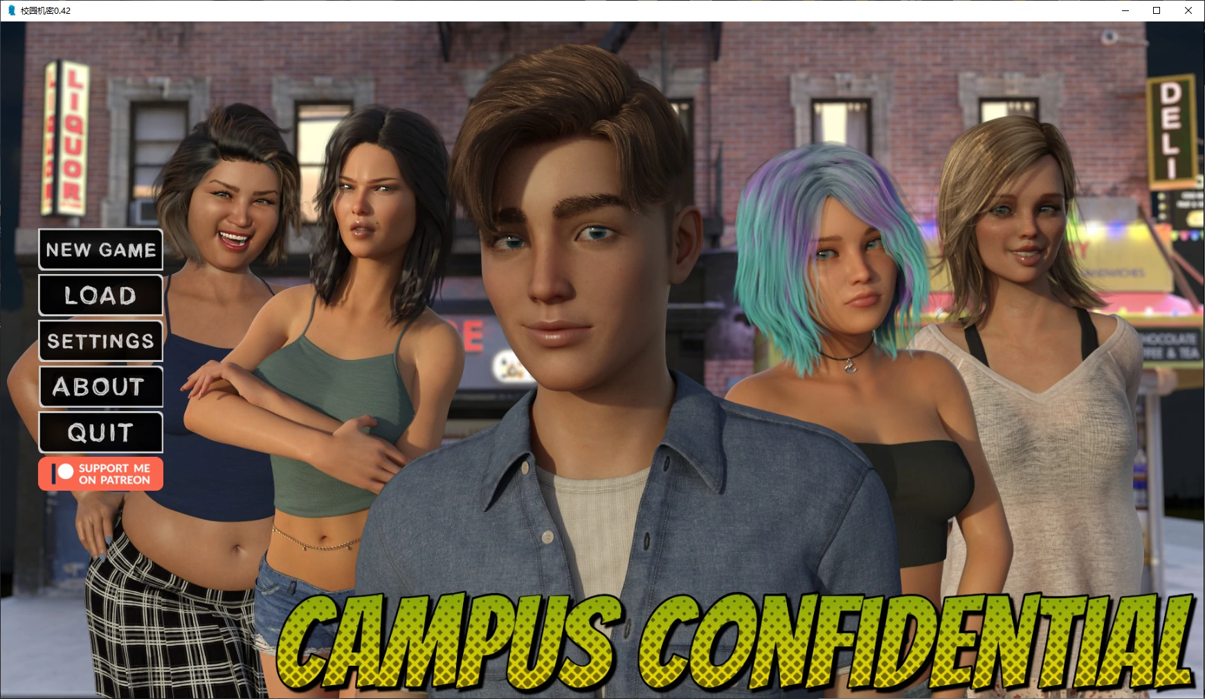 【欧美SLG/AI汉化/沙盒】 校园机密v0.44 AI汉化版【PC+安卓/1.78G/更新】Campus Confidential [v0.44]