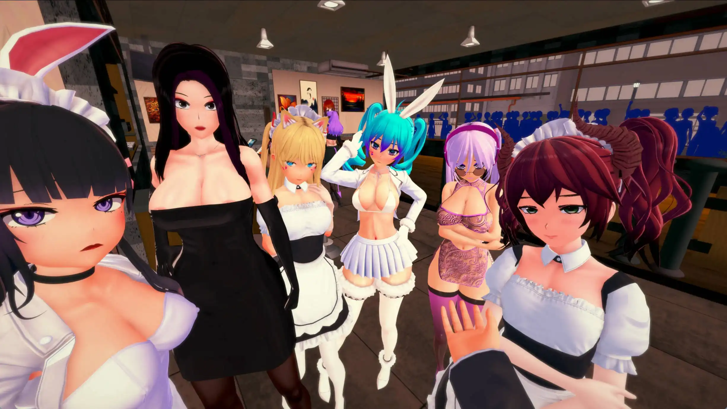 【同人SLG/汉化/动态】淫荡学院重做v0.35汉化版【PC 安卓/2.57G/更新】
