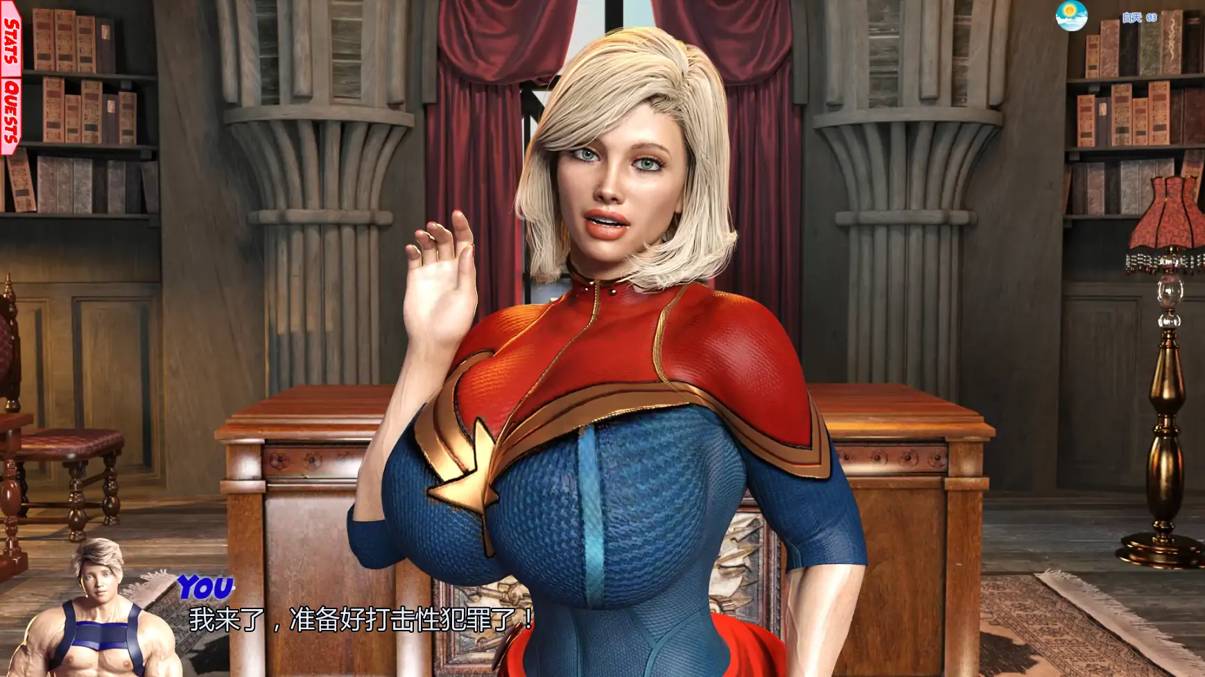 【欧美SLG/AI汉化/同人】正义联盟v0.8.1  AI汉化版【PC+安卓/4.80G/更新】Cockham Superheroes [v0.8.1]]